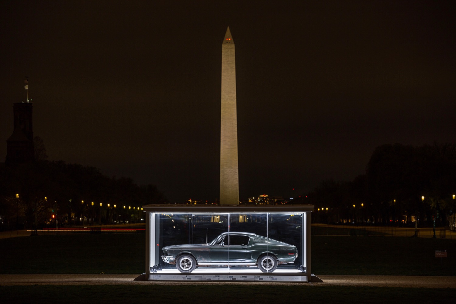 'Bullitt' Ford Mustang on the National Mall