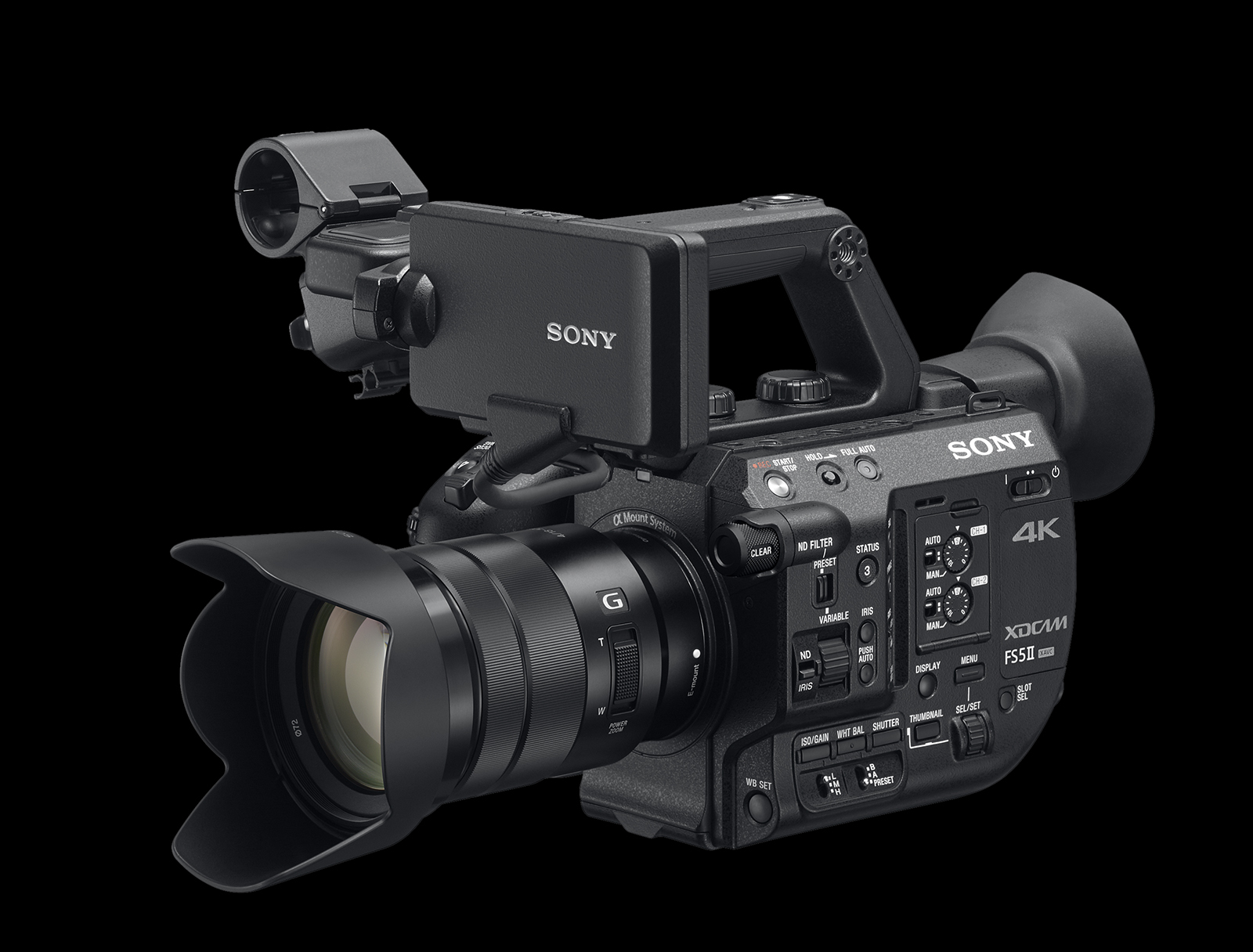 sony pxw z280 three sensors 4k 60fps pxwfs5m2 3q 180228 02