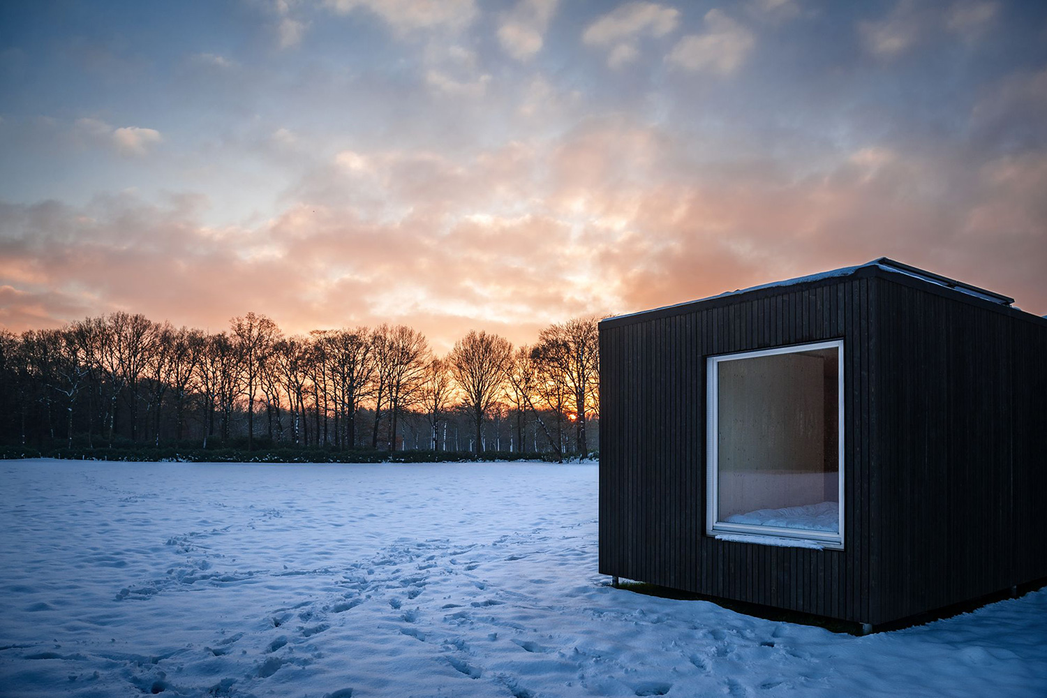 slow cabins belgium getaways exterior