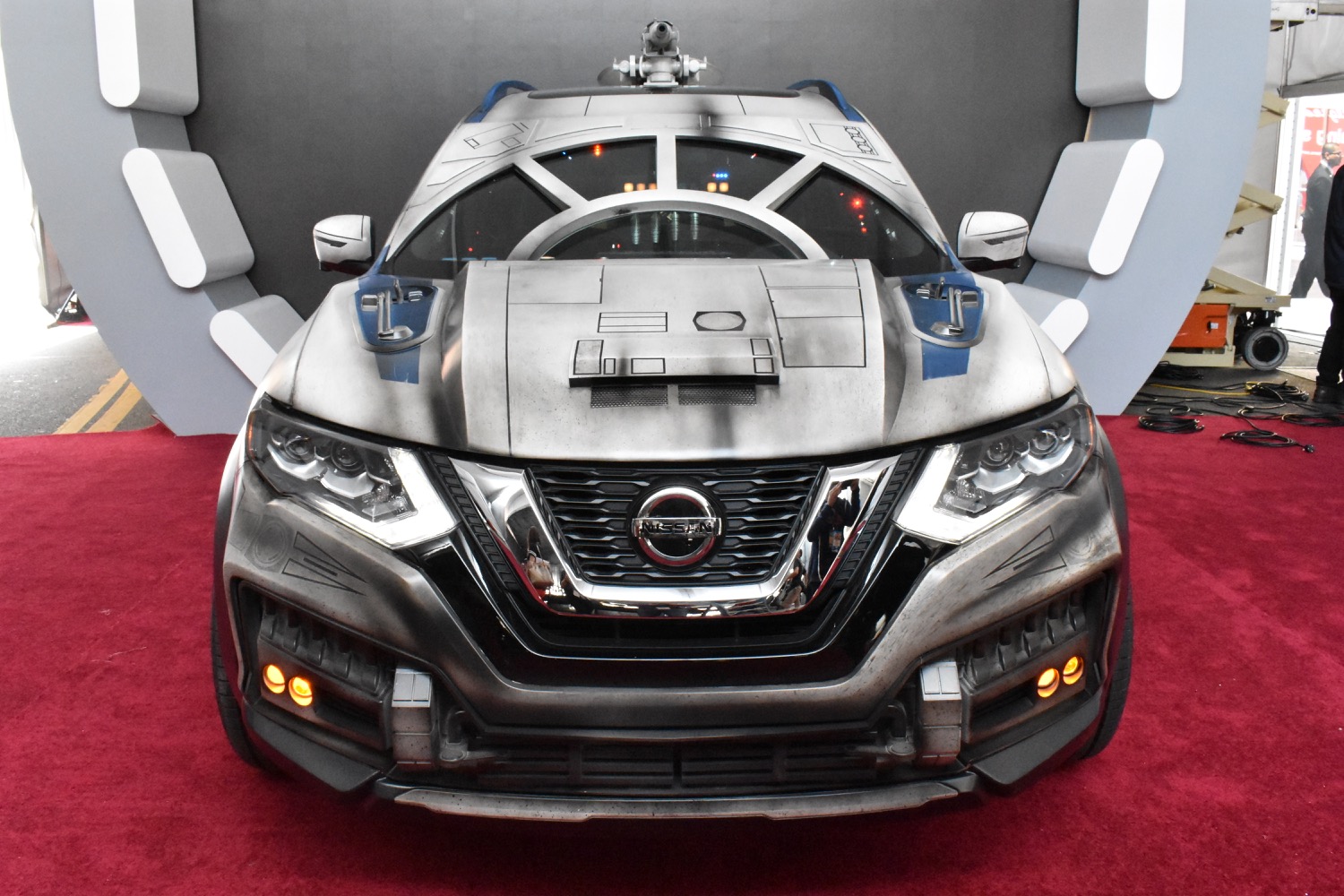 Nissan Rogue Millennium Falcon show car