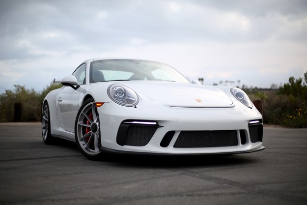 2018 porsche 911 gt3 review front right low