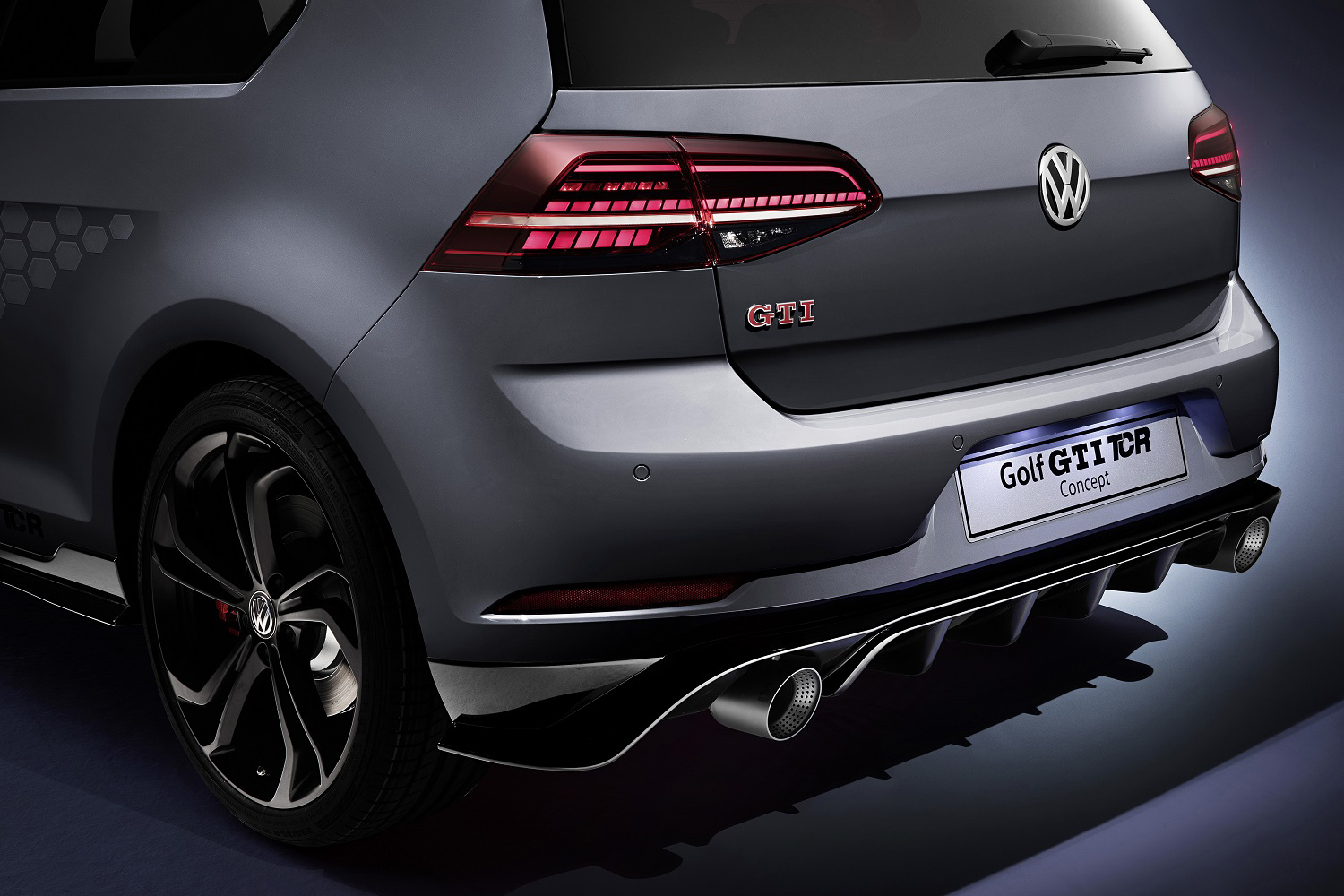 volkswagen gti tcr concept previews 290 horsepower hot hatch vw 5