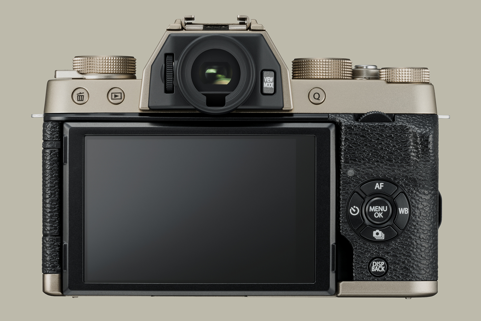 fujifilm x t100 announced gold back