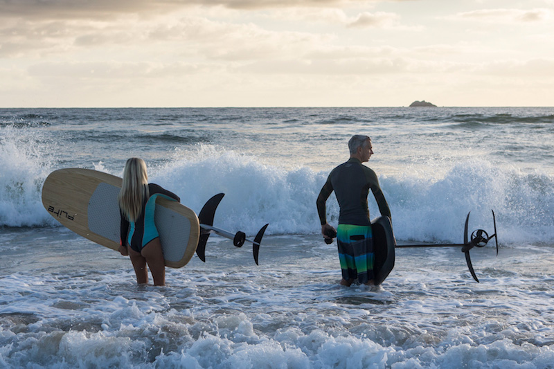 Fliteboard electric hydrofoil surfboard