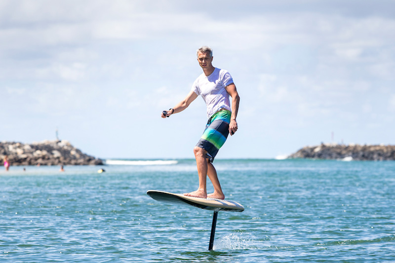 Fliteboard electric hydrofoil surfboard