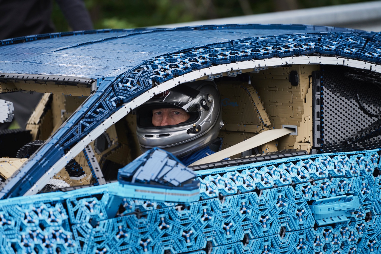 Life-size Lego Bugatti Chiron