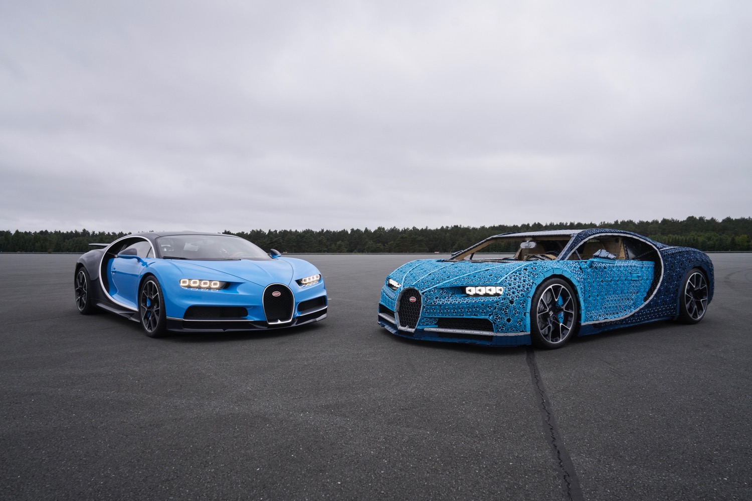 Life-size Lego Bugatti Chiron