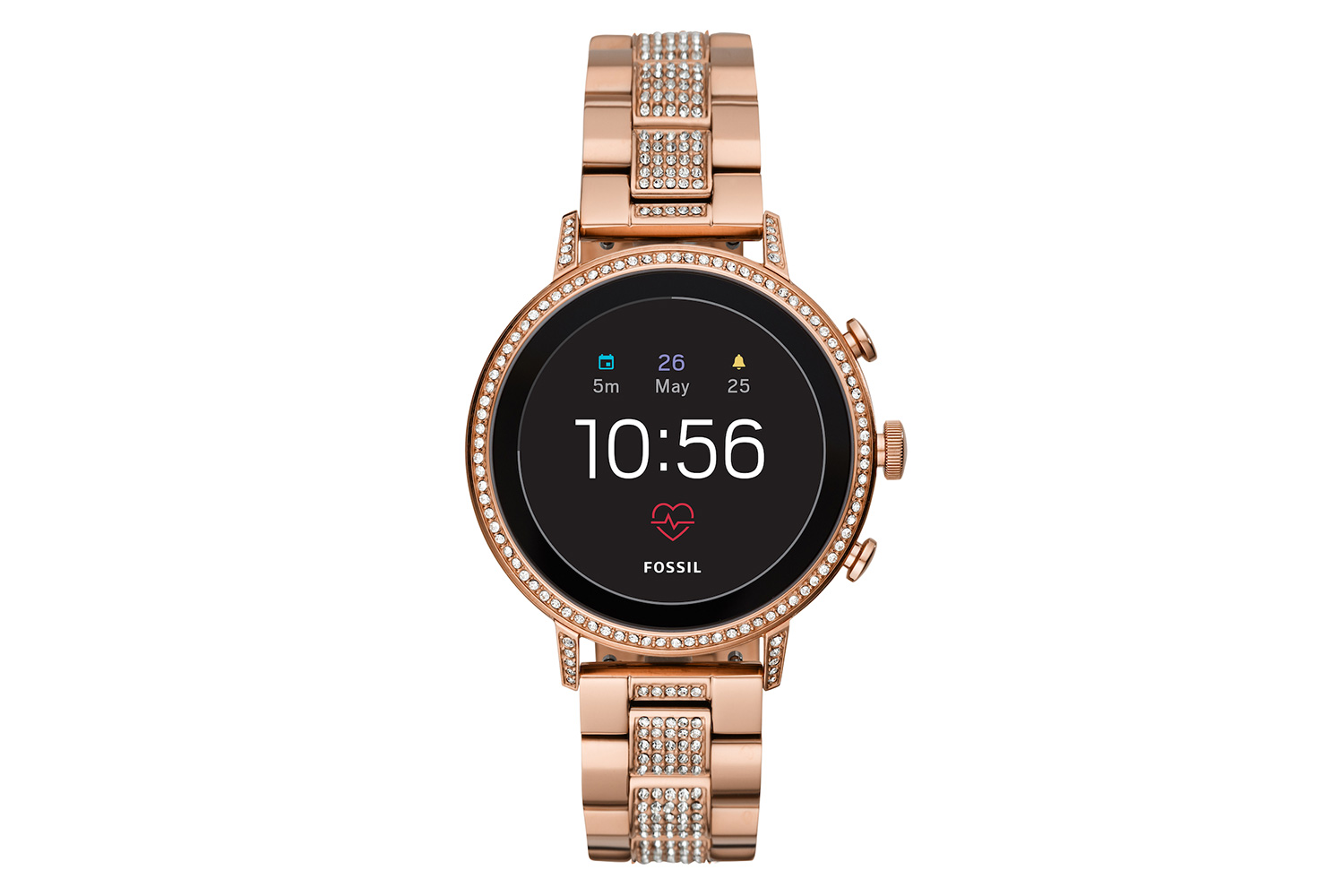 fossil q explorist hr venture news gold 2