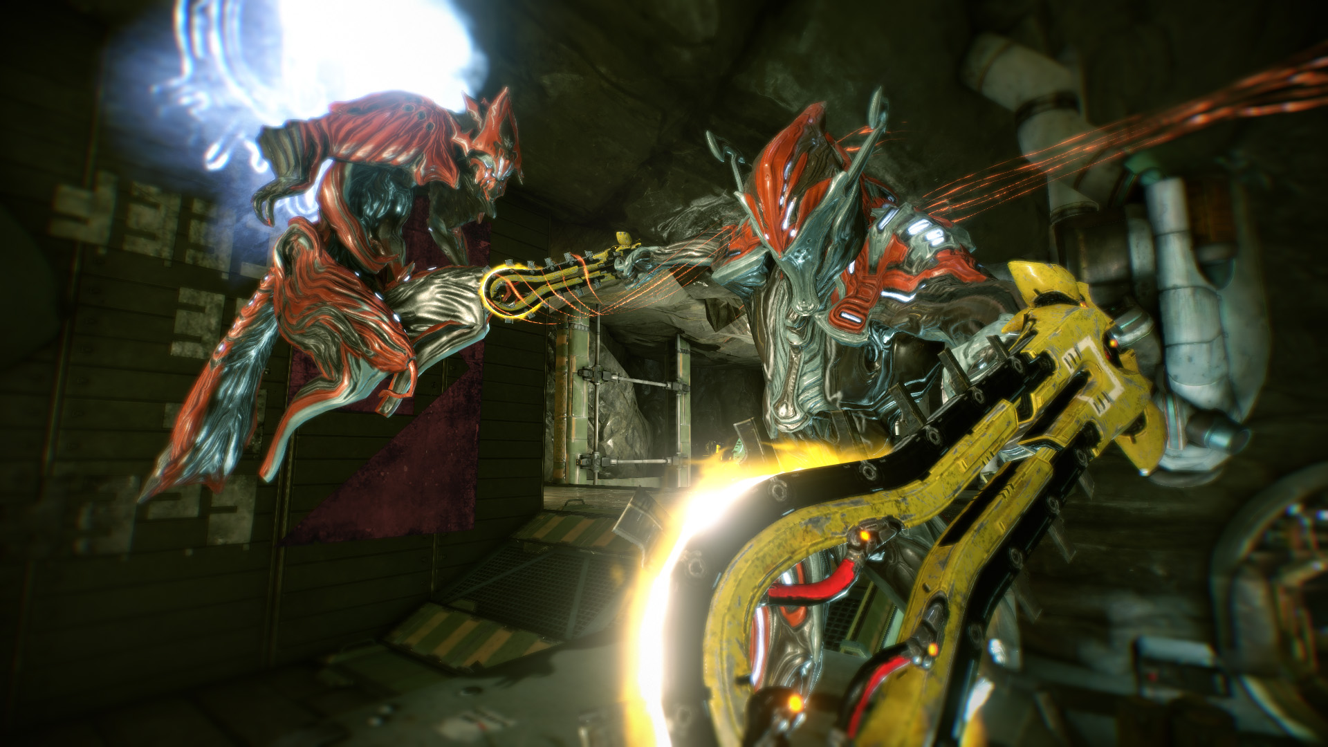 warframe gives polish the middle finger warframe2