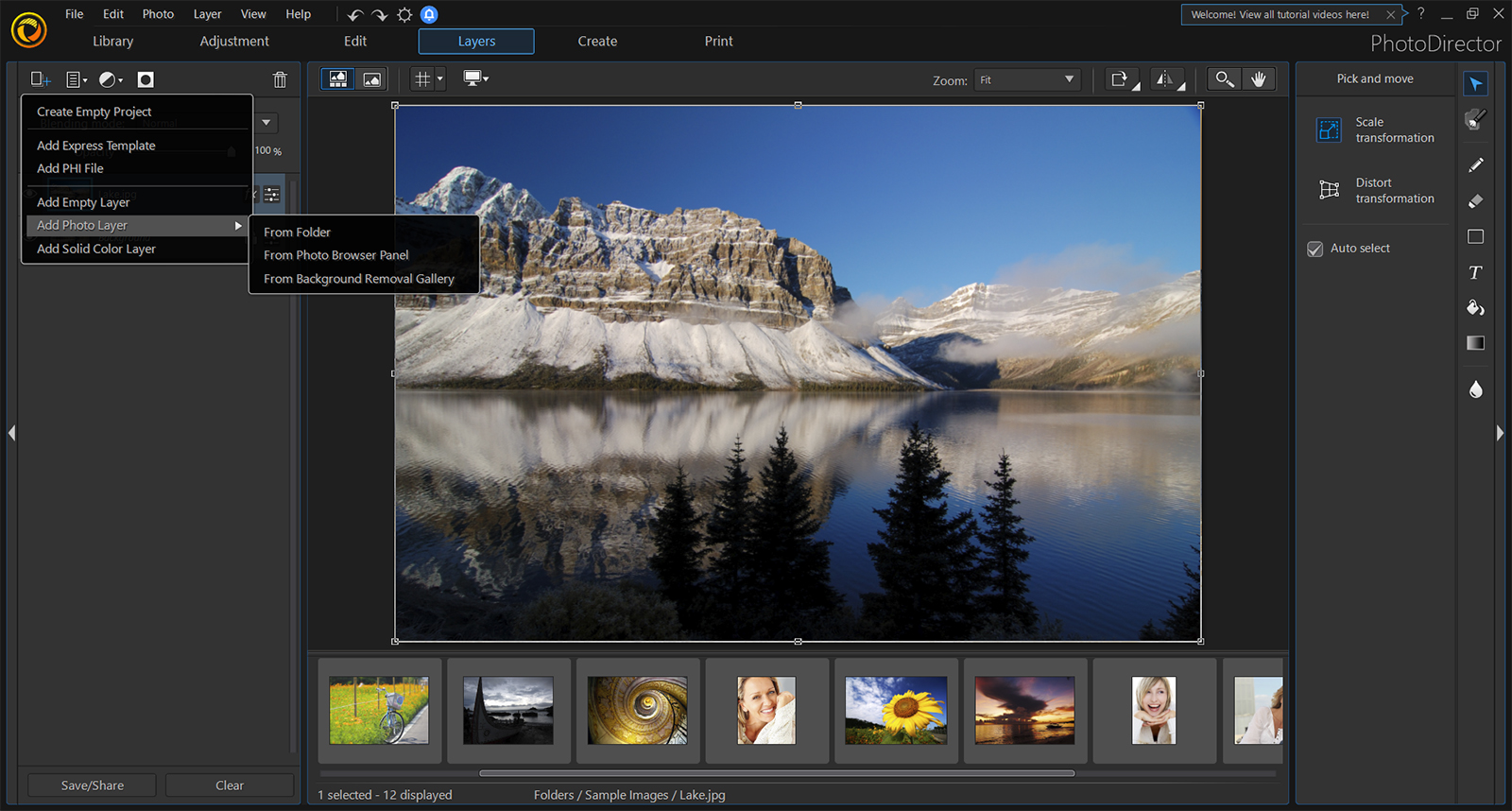 cyberlink photodirector powerdirector 2018 announced new layers copy