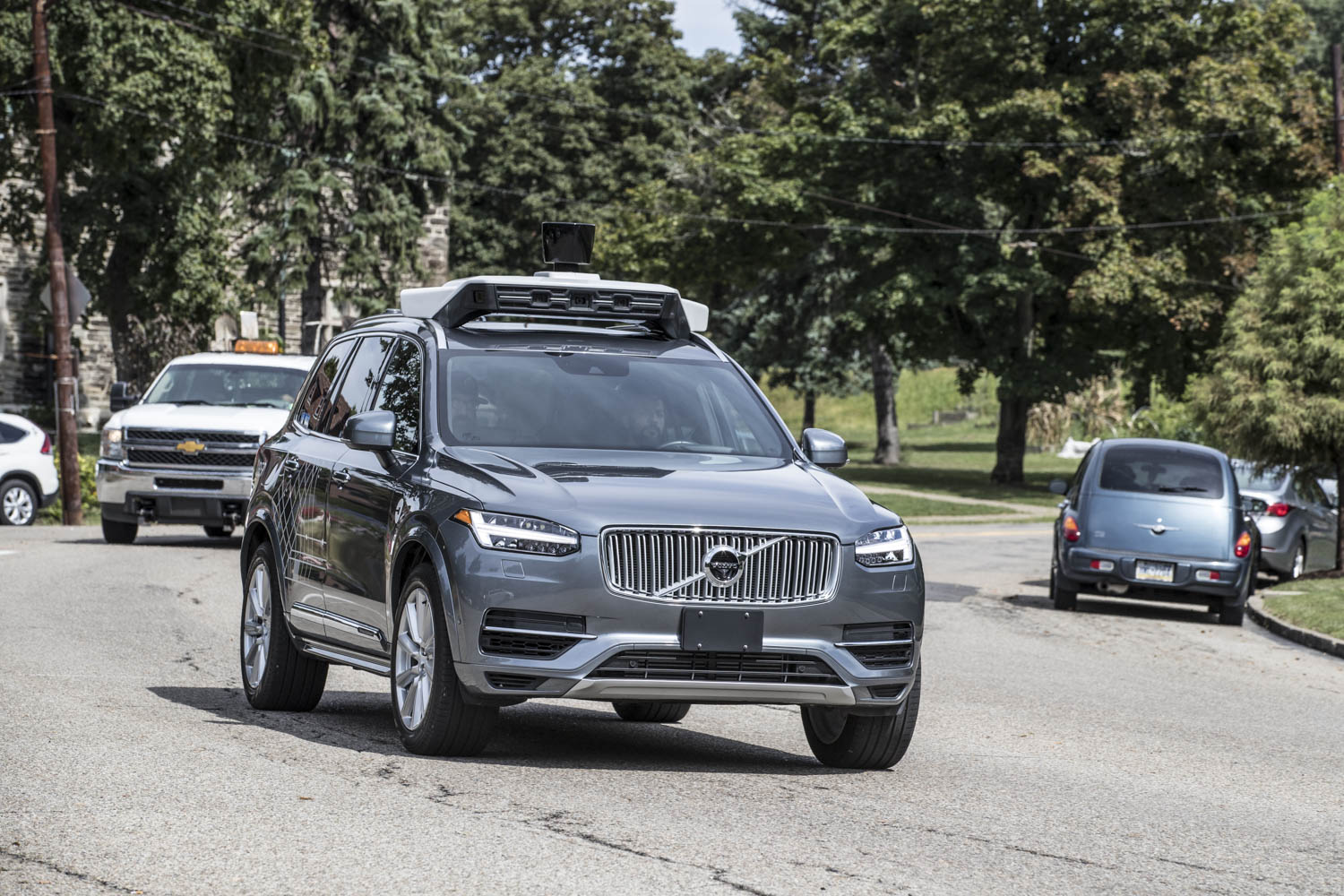 Uber self-driving car