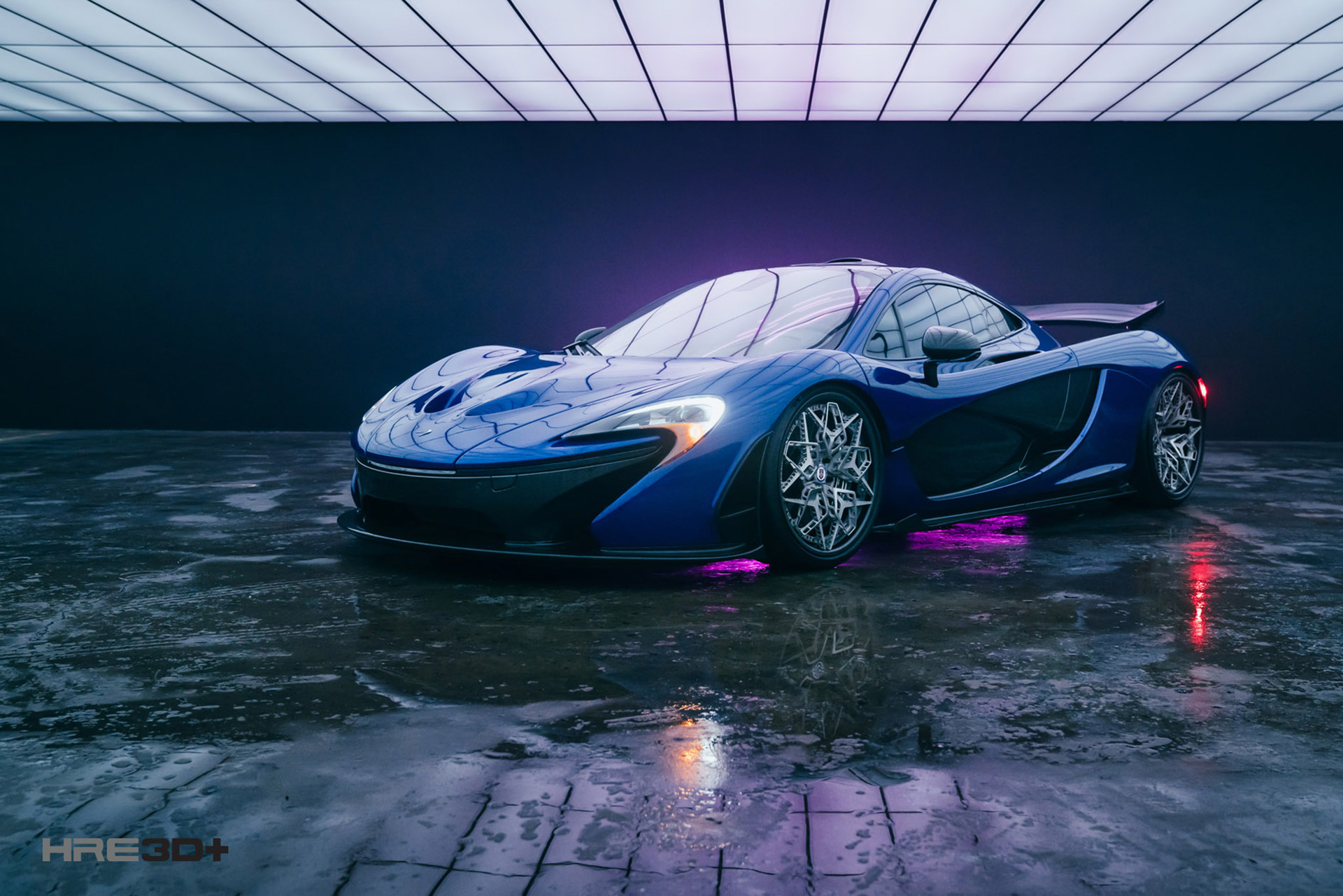 HRE3D+ Titanium Wheels on a McLaren