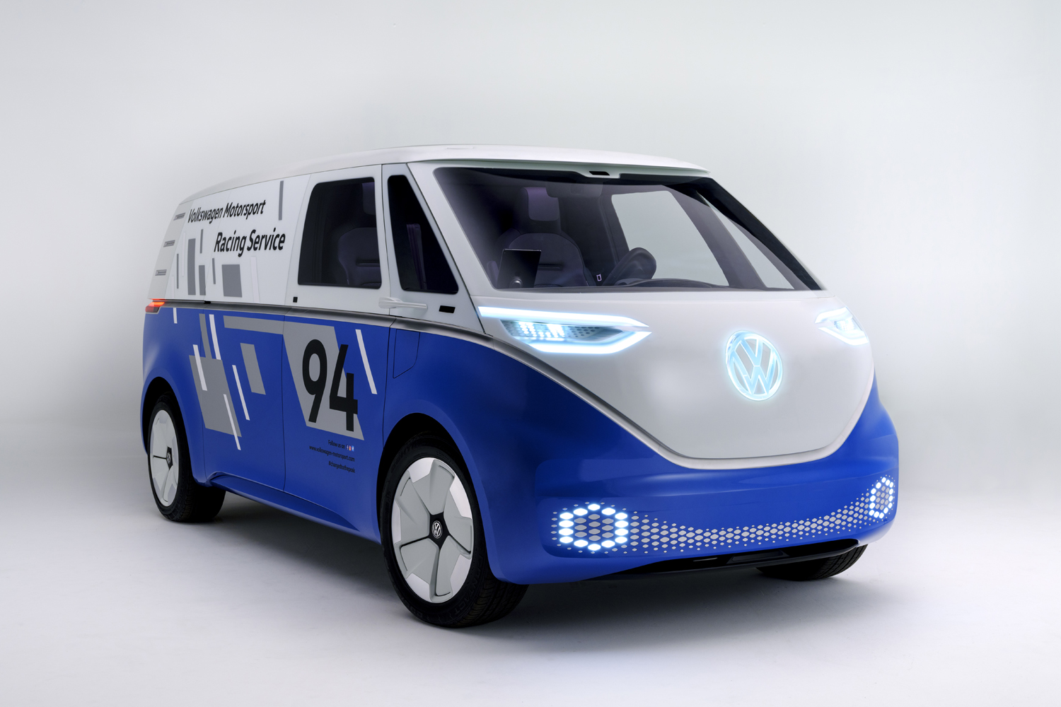 Volkswagen ID Cargo race support vehicle