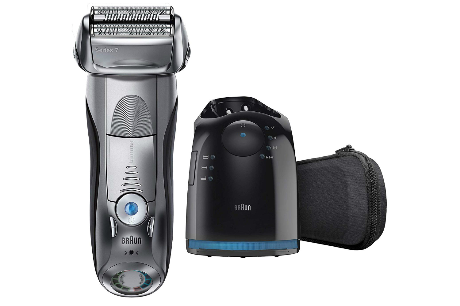 braun series 7 cordless electric shaver station