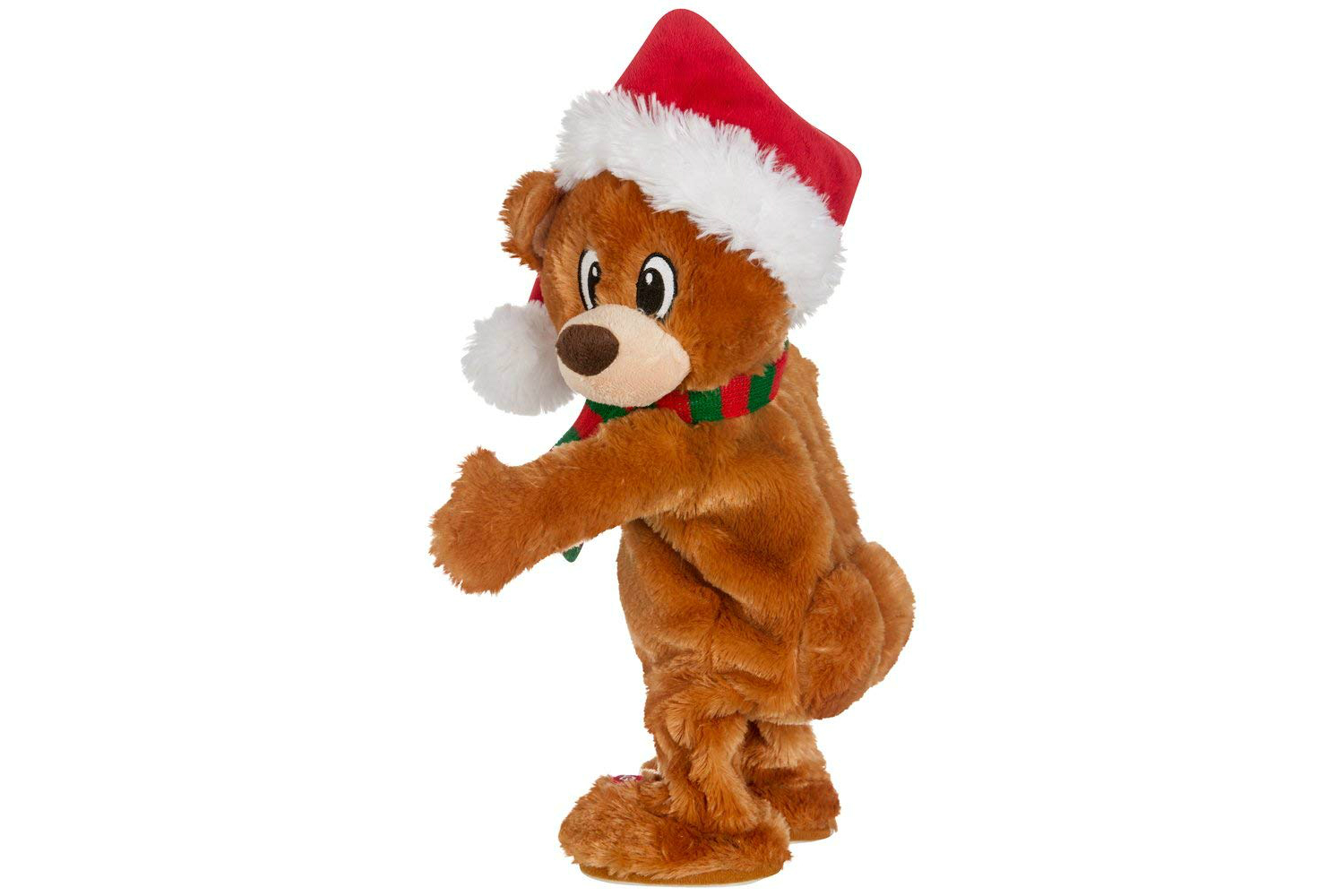 electronic gift deals under 100 gemmy twerking christmas bear bluetooth plush  compatible with alexa