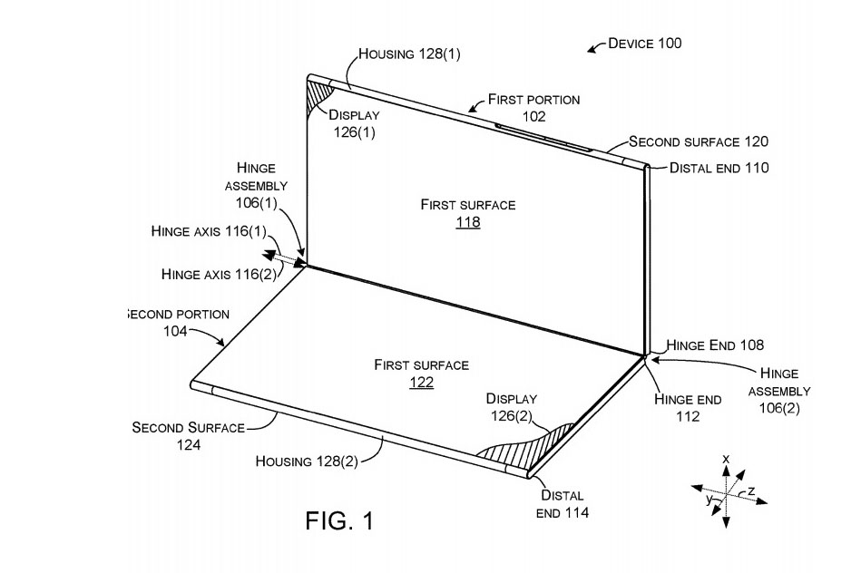 Microsoft Hinge Patent