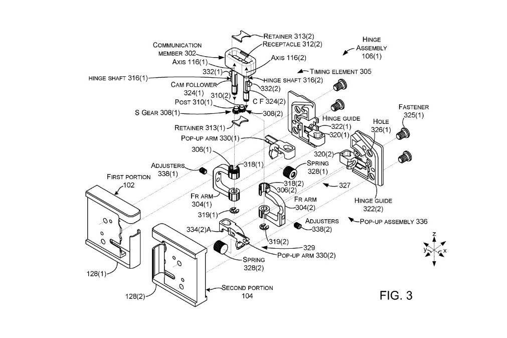 Microsoft Hinge Patent