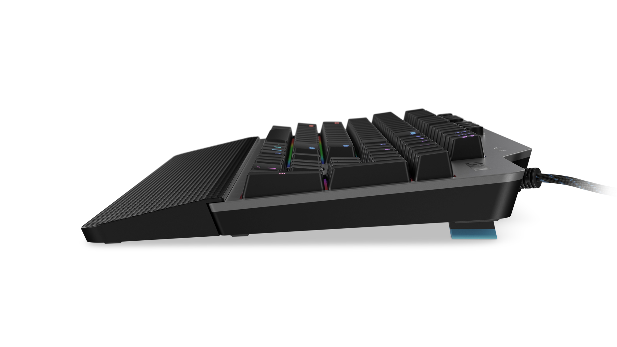 lenovo announce new legion gaming peripherals ces 2019 11 k500 side angle with foot stand