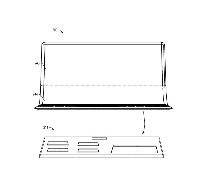 lenovo patent folding laptop oled display 3