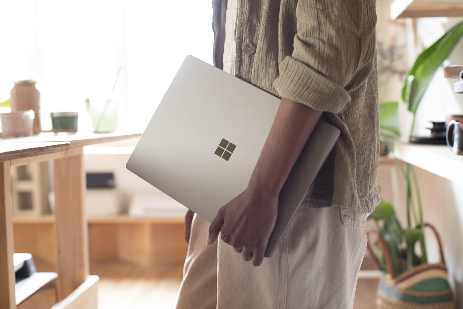 Microsoft Surface Laptop press kit stock photo