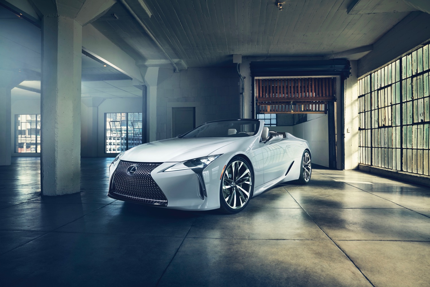 Lexus LC convertible concept