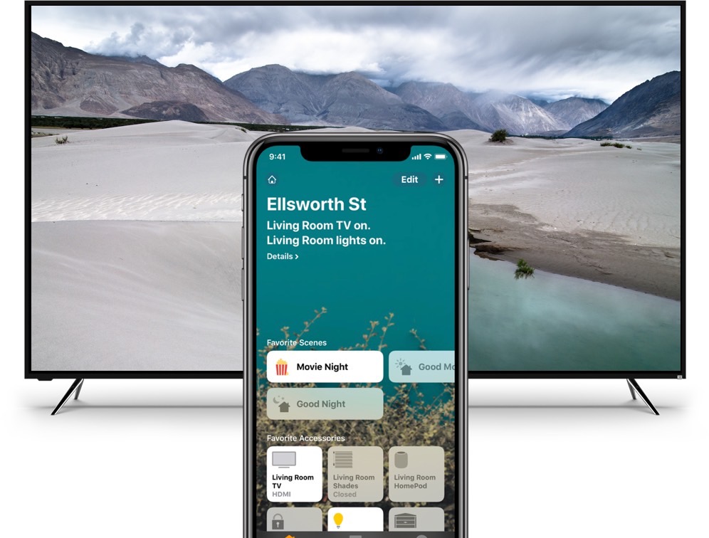 vizio airplay 2 scenes homekit