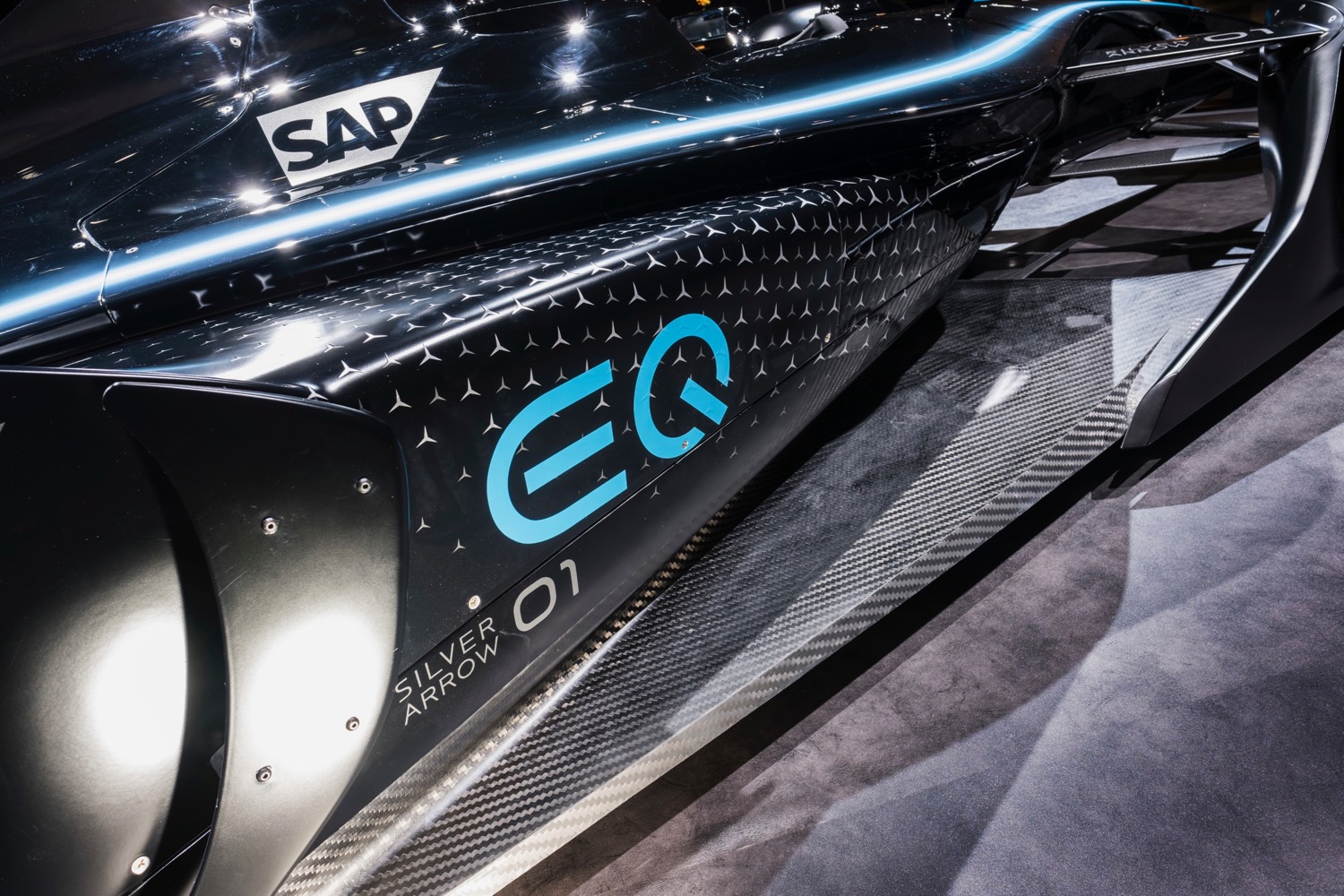 Mercedes-Benz EQ Silver Arrow 01 Formula E electric race car