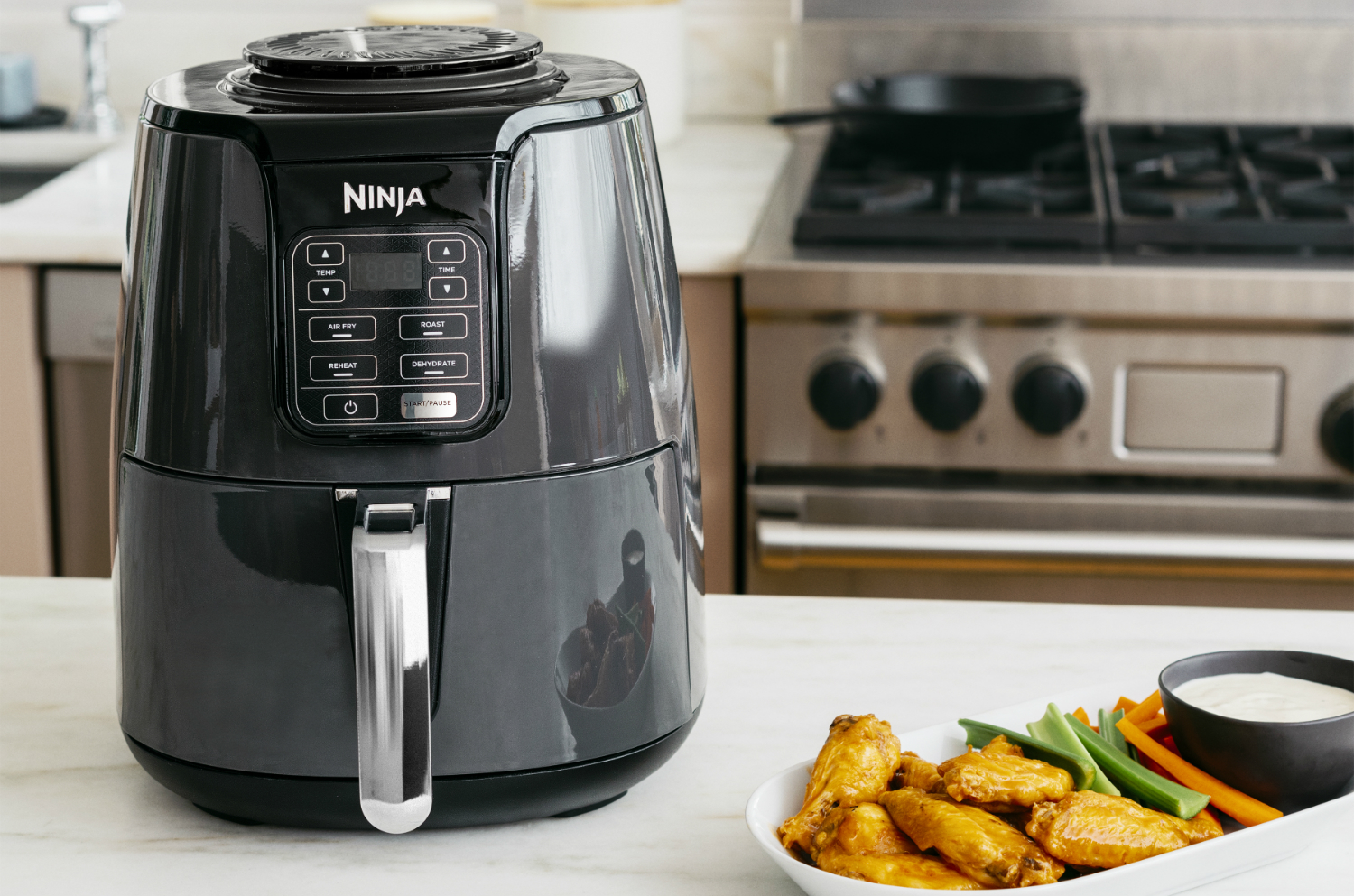 walmart ninja and farberware air fryer deals 4 quart af100 04