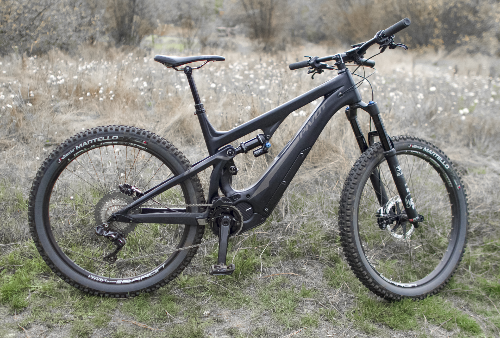 Shimano electric mountain bike components impressions