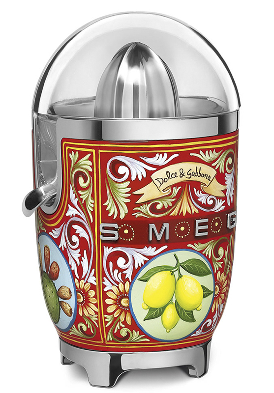 smeg dolce and gabbana i love sicily small kitchen appliances citrus juicer