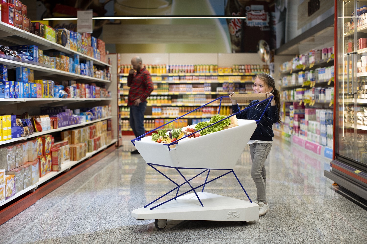 Self-Braking Trolley