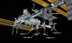 iss resupply mission science equipment 04 19 1