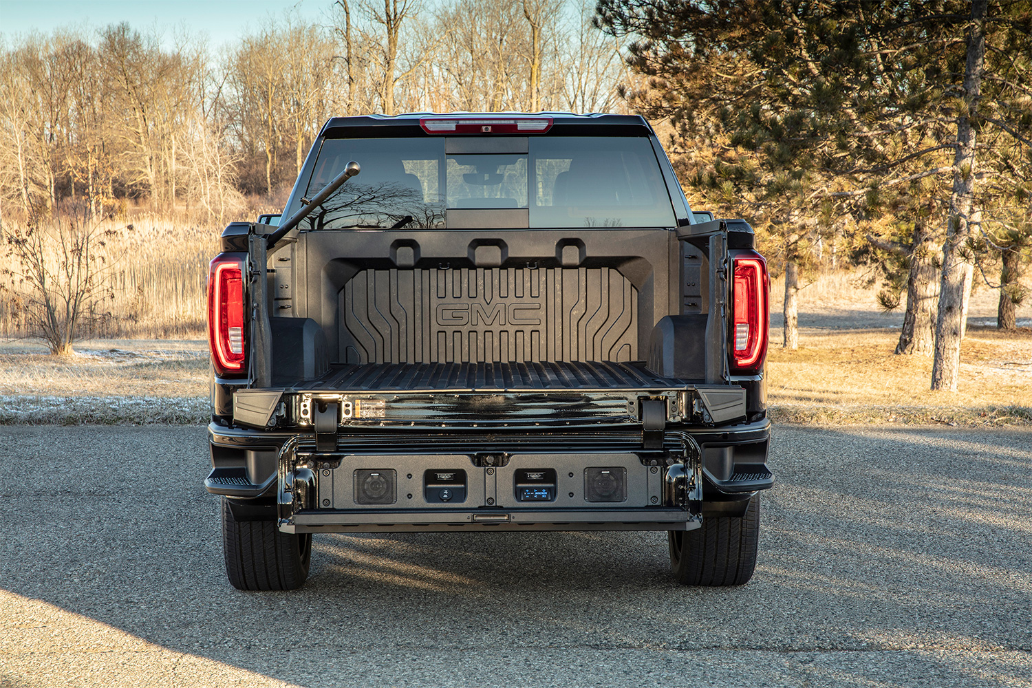 gmc carbon fiber pickup bed 2019 sierra denali carbonpro edition 1