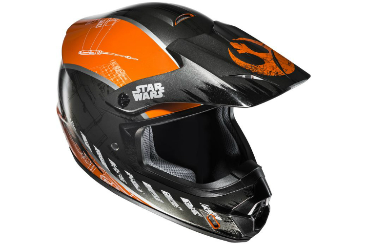 revzilla light saber on star wars motorcycle helmet prices hjc helmets cs mxii rebel x wing 750x500 4