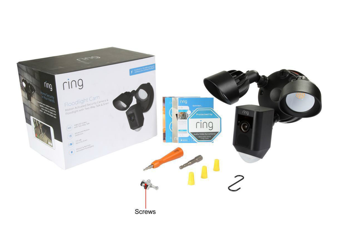 ring floodlight cam outdoor security camera newegg deal 6