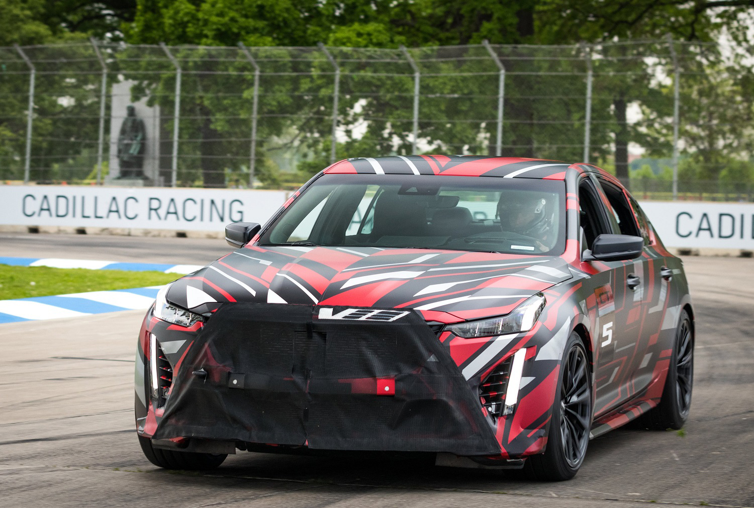 cadillac previews ct4 ct5 based performance sedans v series sneak peek at detroit grand prix