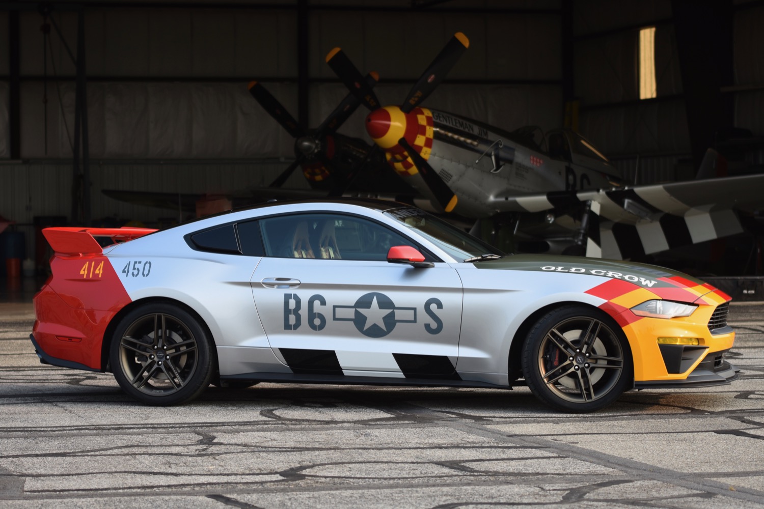 ford and roush old crow mustang gt