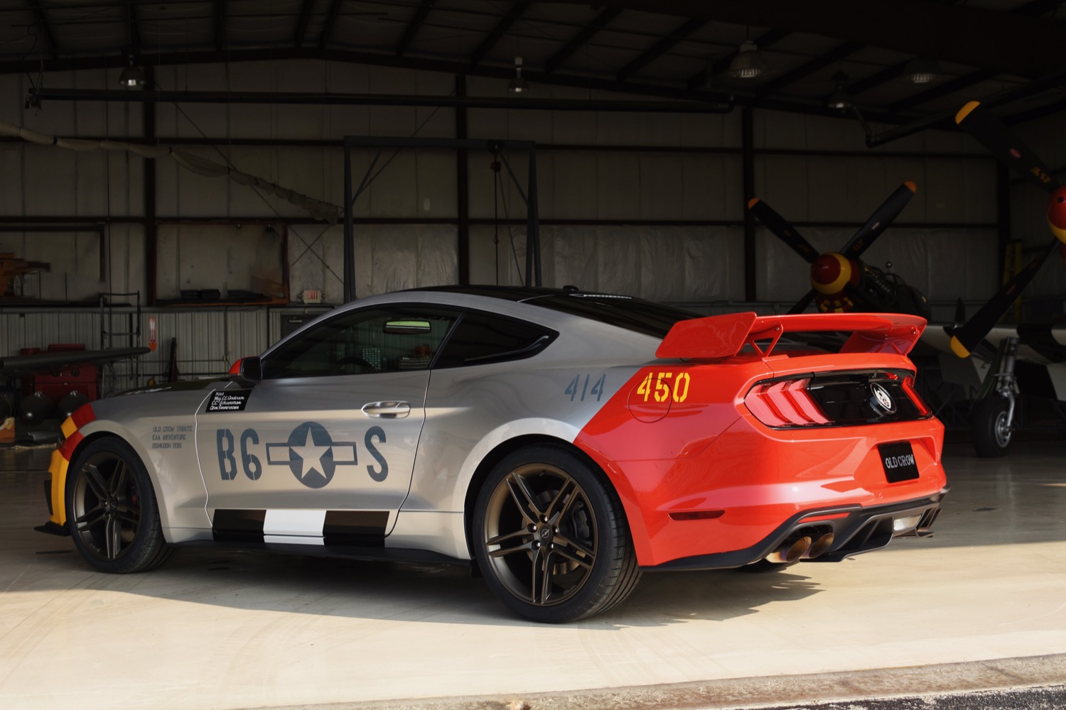 ford and roush old crow mustang gt