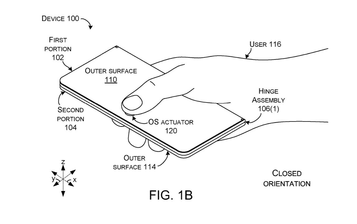 microsoft patent hints at surface foldable multi function button 2