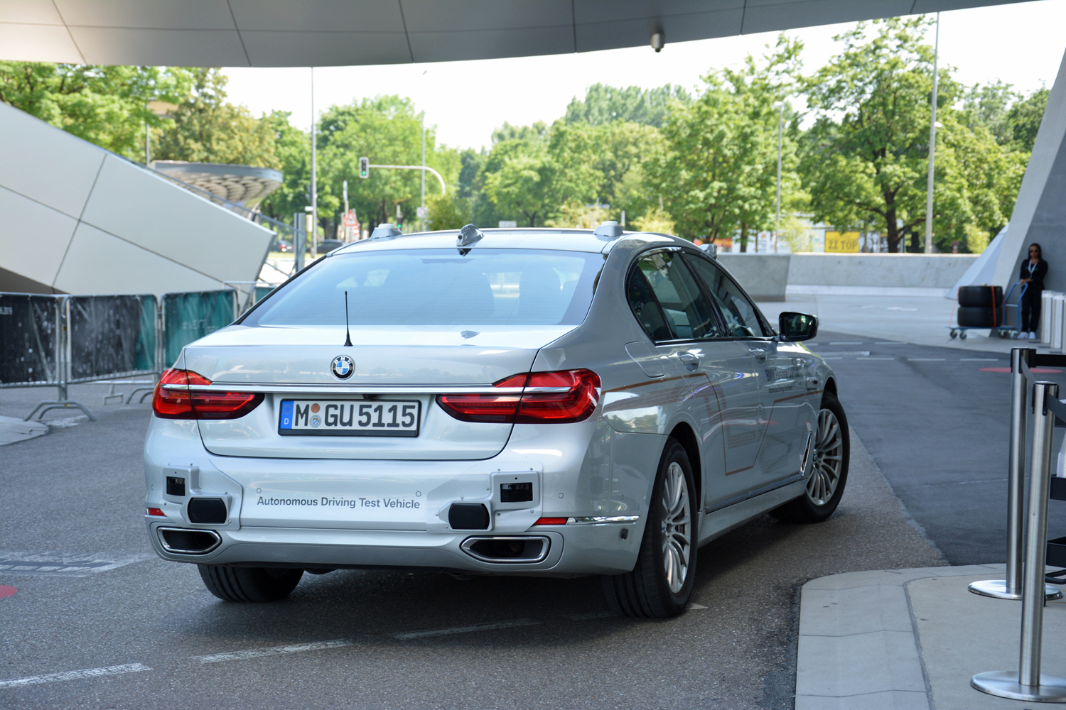 BMW autonomous 7 series