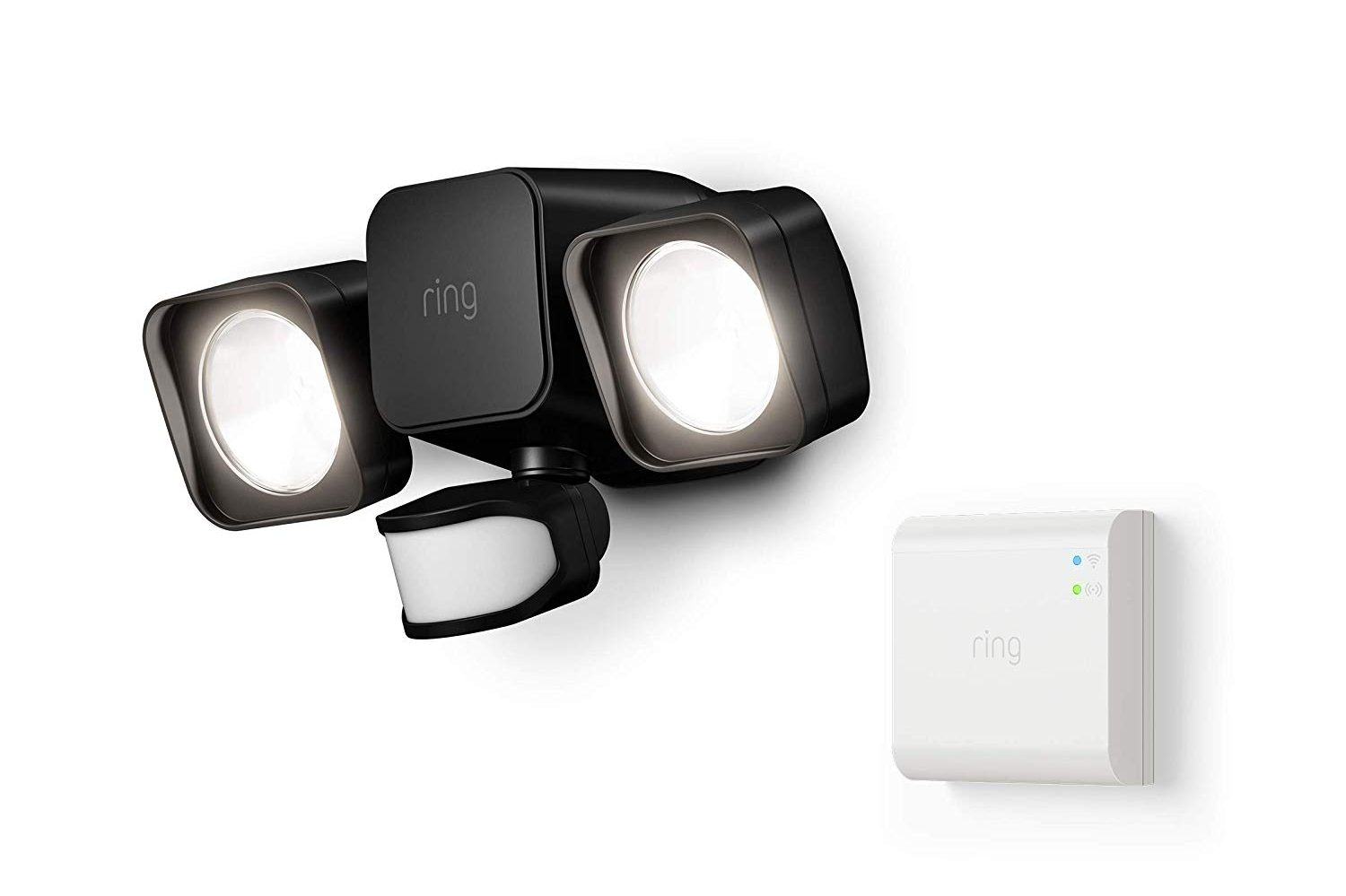 amazon drops pre prime day prices on ring smart lighting floodlights  floodlight battery black 1