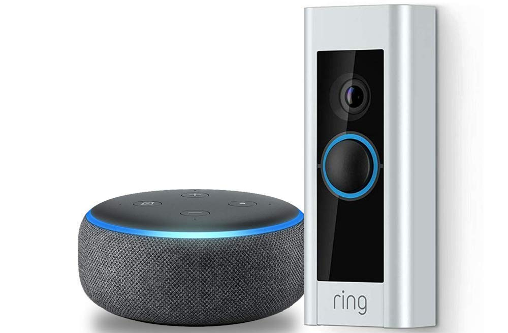 amazon drops early prime day 2019 deal on ring video doorbell pro with echo dot  3rd gen 1