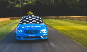 samsung 5g goodwood festival of speed drift news car