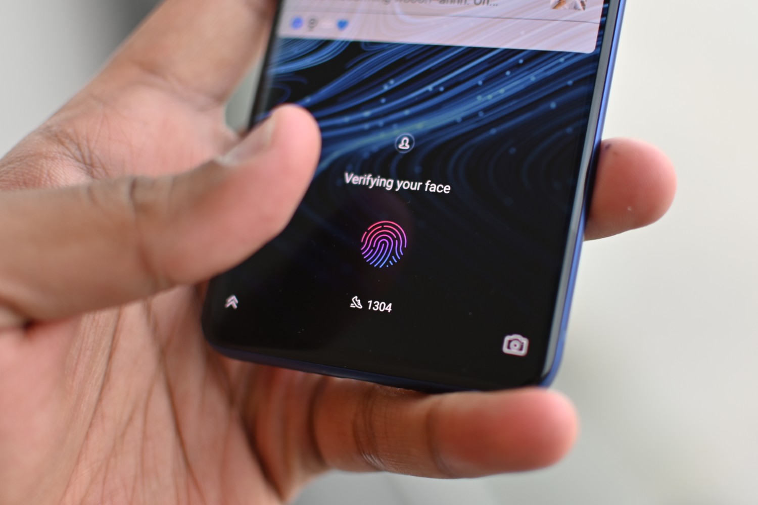 ZTE Axon 10 Pro fingerprint sensor