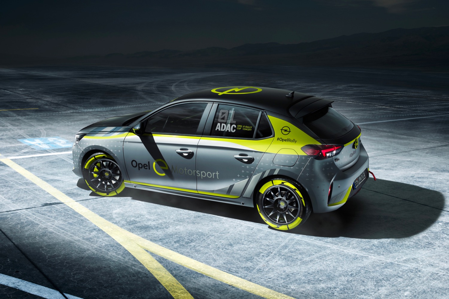 opel corsa e rally car 2019 frankfurt motor show concept