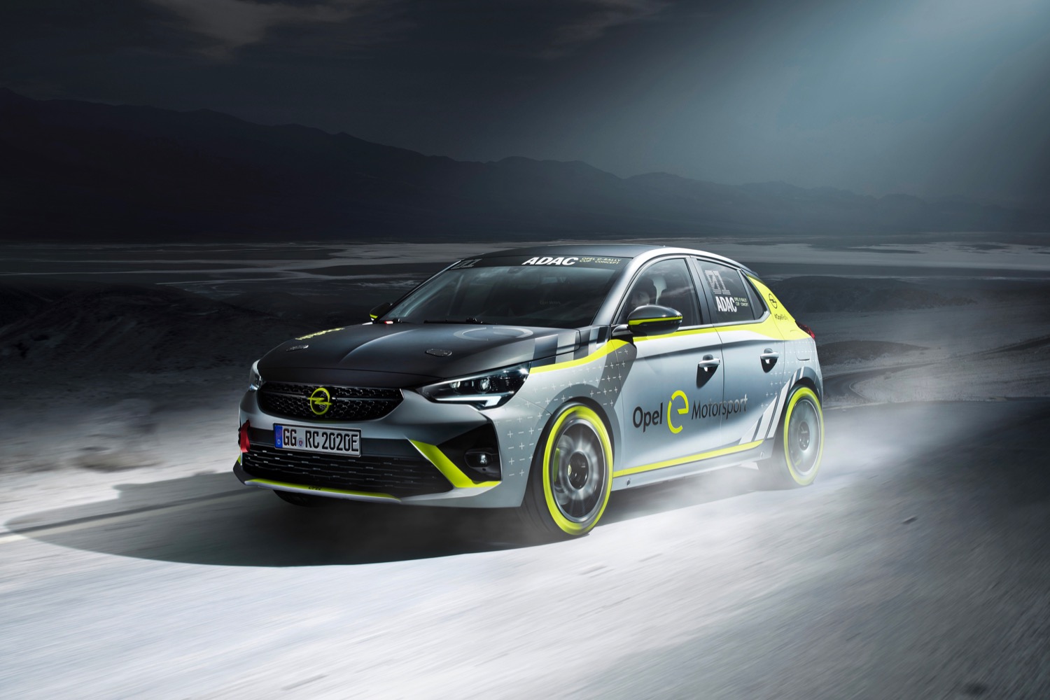 opel corsa e rally car 2019 frankfurt motor show concept