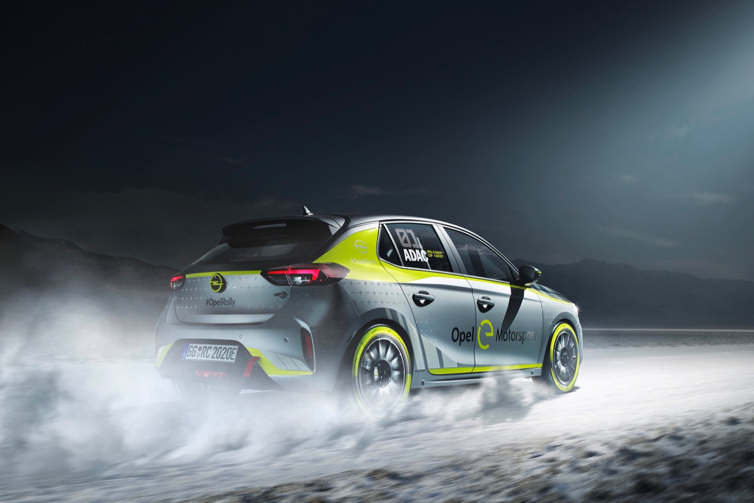 opel corsa e rally car 2019 frankfurt motor show concept