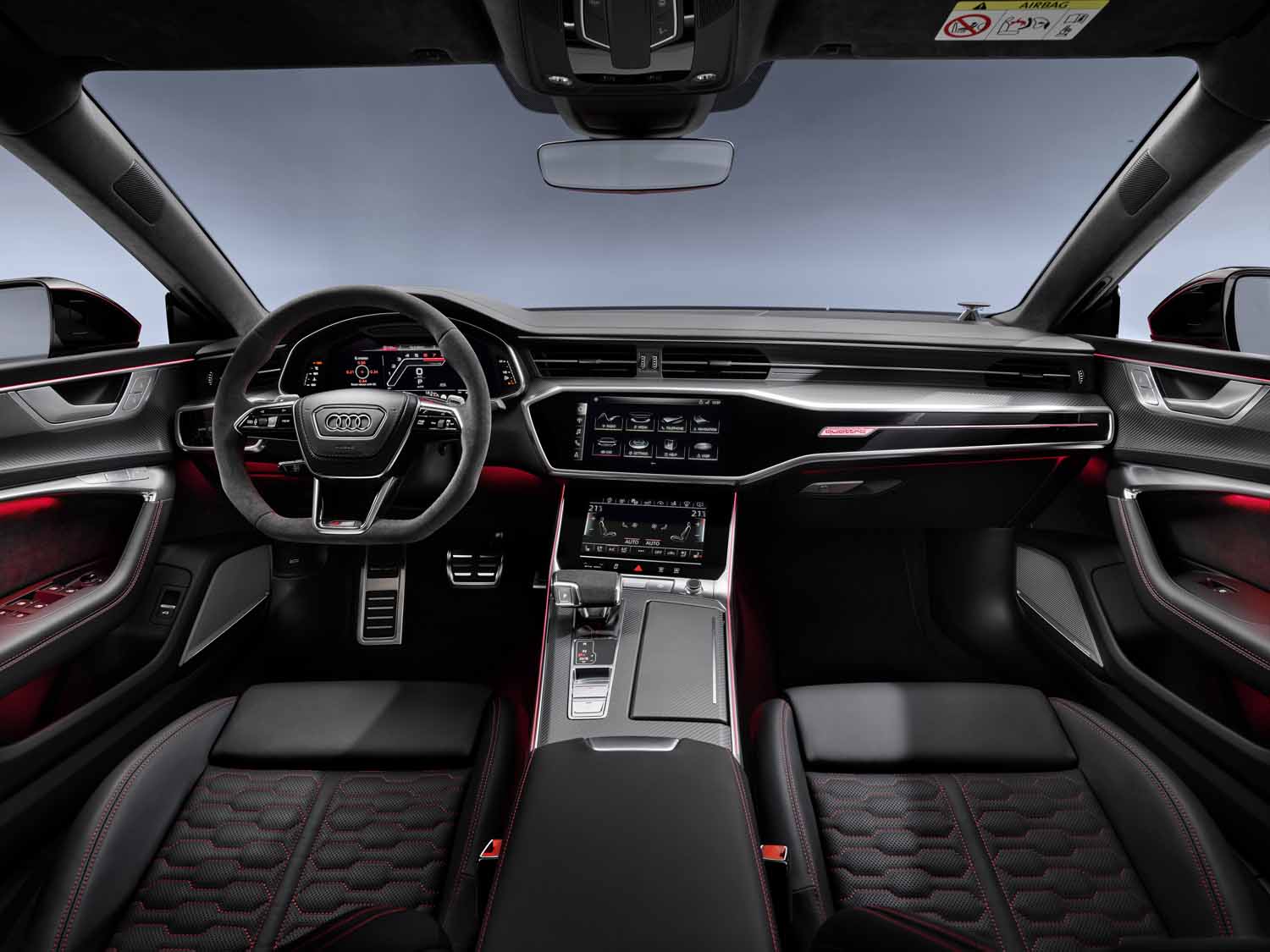 2020 audi rs 7 sportback packs 600 horsepower intuitive infotainment system 13