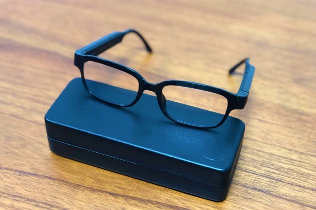 Amazon Echo Frames closeup