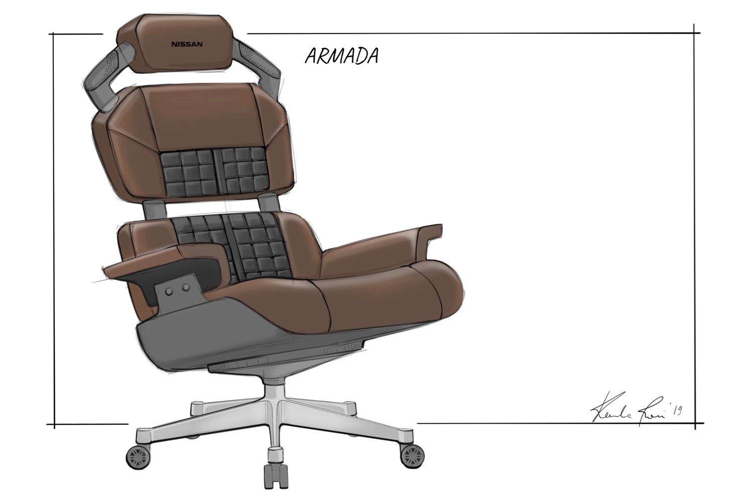 nissan designs gaming chairs based on gt r nismo leaf and armada chair